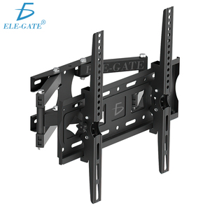 Supporto TV Moderno Inclinabile 25-65 Pollici, Stand LCD in Acciaio Girevole, Capacità di Carico 30 kg, per Soggiorno, Staffa Piatta Inclusa - Product Image 1