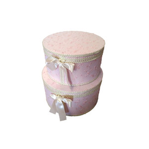 Scatola Rotonda in Tulle Organza per Elegante Conservazione e Presentazione Regalo - Product Image 1