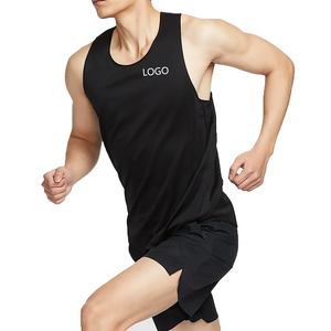 Camiseta sin mangas de entrenamiento atlética para hombre, chaleco para correr de secado rápido, culturismo, Fitness, gimnasio, entrenamiento, ropa deportiva - Product Image 4