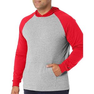 Custom Logo Heavyweight Cotton <b>Hoodie</b> Men New Design Plain Plus Size Reverse Contrast <b>Stitch</b> Solid Lined Knitted Hooded Collar - Product Image 3