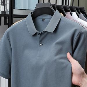 Polo de hombre de algodón 100% al por mayor, diseño personalizado con nuevo logotipo, gran oferta, logotipo de patrón sólido bordado - Product Image 3