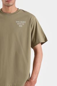 Camiseta Casual de Algodón 100% para Hombre, Cuello Redondo, Manga Corta, Peso de Tela 300 Gramos, Diseño de Serigrafía, Secado Rápido, Venta al por Mayor - Product Image 4