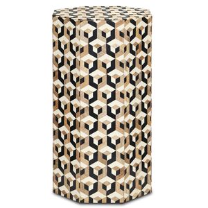 Table d'appoint en incrustation d'os de designer, fabriquée avec des matériaux de qualité supérieure pour un style d'intérieur exclusif et des solutions de décoration intérieure haut de gamme - Product Image 6