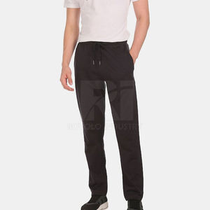 Pantalones de algodón 100% informales de diseño personalizado OEM para hombre, ropa de calle recta de cintura media ligera, aspecto lavado, precio razonable - Product Image 3