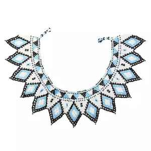 Collar bordado hecho a mano Vintage de moda, joyería Unisex, regalo de aniversario de boda a la moda - Product Image 6