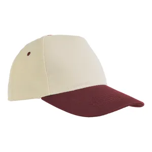 Gorra Promocional Personalizada de 5 Paneles con Visera de Color - Product Image 1