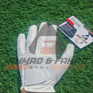 Guantes de golf de cuero Cabretta Premium blanco suave sensación cómoda con agarre antideslizante transpirable para todos los golfistas deportivos - Product Image 2