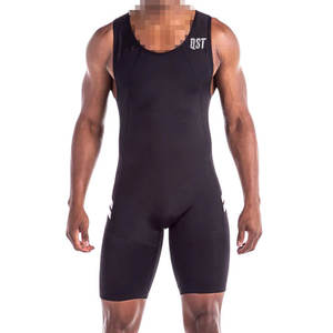 Combinaison de lutte professionnelle QST, MMA, Powerlifting, Jiu Jitsu, Kimono, adulte unisexe, compression légère, séchage rapide - Product Image 1