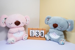 Juguete de Peluche Koala con Luz de Respiración HECION para <span class=keywords><strong>Dormir</strong></span> al Bebé, Juguete de Peluche Musical de Educación Temprana con Luz Nocturna para Regalo - Product Image 6