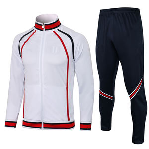 ชุดกีฬากลางแจ้งชุดวิ่งแบบสวมหัวมีซิปสำหรับผู้ชายชุดออกกำลังกายแบบเรียบใส่สบาย - Product Image 5