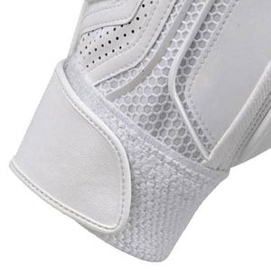 Guantes de Bateo de Béisbol de Cuero para Hombre al por Mayor OEM - Guantes Deportivos de Entrenamiento Duraderos y Protectores con Cierre de Botón en la Mano Izquierda - Product Image 5