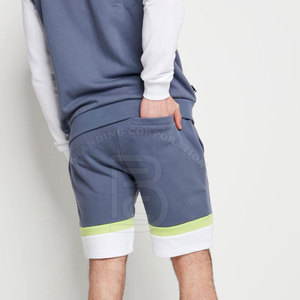 Pantalones cortos de felpa de lana informales para hombre hechos a medida, ligeros y cómodos con logotipo personalizado, método de tejido no tejido - Product Image 2