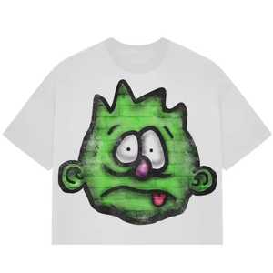 T-shirts courts personnalisés en coton avec impression Dtg, poids lourd, 100% blanc, noir, surdimensionnés, T-shirts pour hommes 2025 - Product Image 1