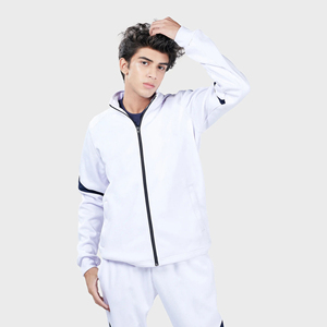Casual Slim Fit Hombres Jogger Chándal Deportes al aire libre Fleece Impreso Logo Deportes de invierno Material de poliéster Chándal Propio XL - Product Image 4