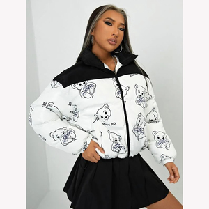 Chaquetas de invierno con relleno para mujer, abrigos acolchados, cálidos, de alta calidad, último diseño - Product Image 1