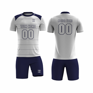 Uniformes de fútbol con logotipo personalizado de servicio OEM para ropa deportiva uniforme de fútbol masculino profesional de bajo precio - Product Image 2