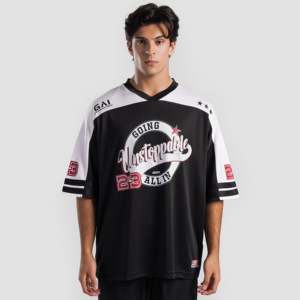 T-shirt 23 Storm en noir avec fonction respirante - Product Image 2