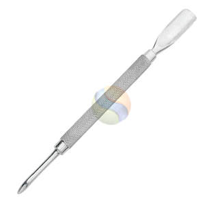 Empujador de Cutículas de Acero Inoxidable de Doble Extremo Premium, Herramienta de Belleza con Logotipo Personalizado, Empujador de Cutículas Profesional de Acero Inoxidable - Product Image 4