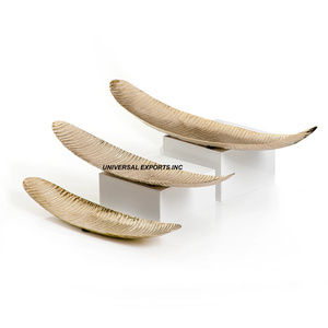 Ensemble de quatre plateaux à chocolat en métal plateau à chocolat design fini argent vente chaude plateau à chocolat en métal fantaisie - Product Image 4