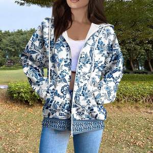 Jersey con cremallera Sudadera con capucha Hombres Algodón Sudadera con capucha de invierno Fleece Streetwear Ajuste de gran tamaño con diseño personalizado Jogger Set - Product Image 3