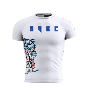 OEM ODM secado rápido Spandex/poliéster Rash Guard camisas para gimnasio correr pesca ligero Unisex entrenamiento muscular Atlético - Product Image 6