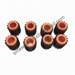 Rouleaux de brosses industriels, rouleaux de brosses rotatifs, nylon de haute qualité, PP, fil d'acier, fil de laiton ou matériaux abrasifs - Product Image 4