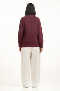 Sweat-shirt unisexe tendance pour l'extérieur, manches longues, lourd, streetwear, confortable, en coton, col montant, personnalisé - Product Image 3