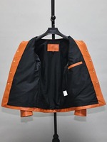 Manteau en cuir véritable pour homme, veste en cuir de vachette naturelle, vêtements de printemps et d'automne, orange XXL, nouvelle collection