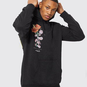 Ropa deportiva de invierno recién llegada para hombre a precio barato al por mayor Diseña tu propio chándal ajustado con capucha y diseño sólido - Product Image 4