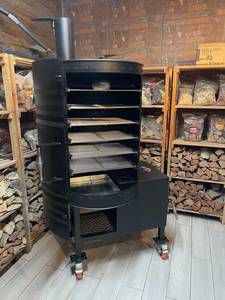 Parrilla de barbacoa duradera de hierro, de moda, tipo brasero, independiente, para quemar leña/carbón, calefacción exterior para patio y jardín - Product Image 1