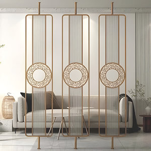 Divisor de pared decorativo de partición de pantalla de hierro forjado de lujo de estilo nórdico moderno personalizado vendido a precio más bajo garantizado - Product Image 1