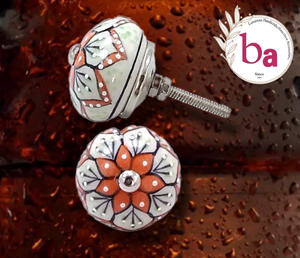 ลูกบิดเซรามิกสไตล์อุตสาหกรรมที่สวยงามสำหรับตู้ลิ้นชักตู้เสื้อผ้าห้องครัวห้องนอนกลางแจ้งห้องนั่งเล่นโรงแรมรับประทานอาหาร - Product Image 2