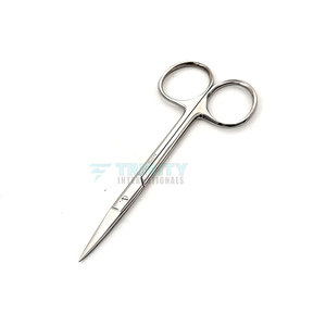 Kit d'outils chirurgicaux professionnels : Ciseaux à iris droits à pointe fine, Ciseaux à iris droits à vendre - Product Image 4