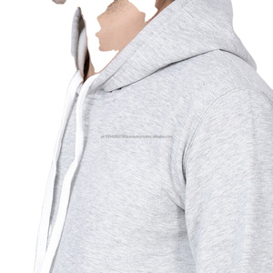 เสื้อฮู้ดผู้ชายผ้าคอตตอนผสมโพลีเอสเตอร์แบบสวม สวมใส่สบาย ดีไซน์ใหม่ล้างสี เหมาะสำหรับใส่ออกกำลังกายหรือลำลองในฤดูหนาว - Product Image 3