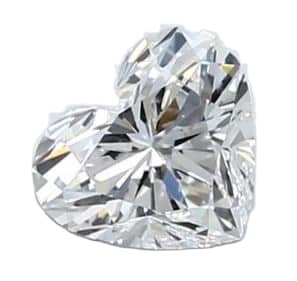 Diamant en vrac en forme de coeur de 2.0 carats cultivé en laboratoire Clarté VVS avec diamant poli certifié IGI couleur DEF - Product Image 2