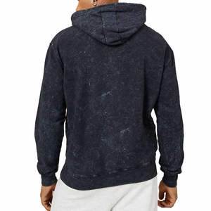Nouvel arrivage de haute qualité 100% coton lourd 400 GSM pull à capuche délavé à l'acide sweats à capuche surdimensionnés pour hommes - Product Image 6