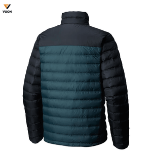 Chaqueta acolchada auténtica de plumas auténticas estándar responsable de plumón de invierno para hombre de fabricante personalizado - Product Image 2