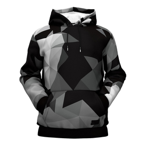 Sudadera con capucha con estampado 3D de ropa de calle OEM para hombre impresión por sublimación Digital personalizada 100% algodón con capucha teñido liso para la temporada de otoño - Product Image 1