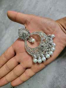 ชุดสร้อยคอชุบราจวดีดีไซน์สวยสแตนเลสเซอร์คอนสำหรับงานแต่งงานงานหมั้นสไตล์แฟนซีสไตล์โบราณ - Product Image 3