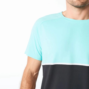 100% Cotton Men's Formal Solid T-Shirt with Custom <b>Logo</b> Regular Fit Light Weight Short Sleeve Soft Knitted Fabric - Product Image 4