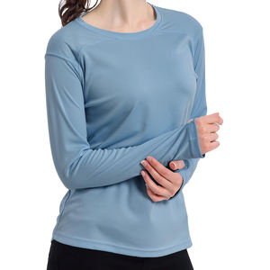 Producto popular Slim-Fit Rash Guard Camisetas Protección de la piel para uso al aire libre Mangas largas Rash Guard para mujeres - Product Image 2