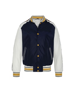 High Quality Winter Front Customized Color 2025 Wholesale Satin Varsity Letterman Baseball Embroidery <b>Patch</b> Bomber <b>Jacket</b> for - Product Image 1