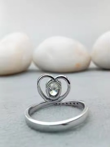 Fancy Custom 4 Carat Gold Engagement Wedding Diamond <b>Ring</b> Oval VVS Moissanite 100% Satisfaction Guaranteed - Product Image 3