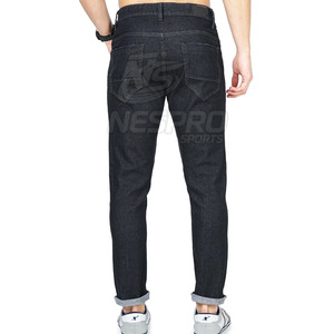 กางเกงยีนส์ลำลองชายขาตรงระบายอากาศได้ดีทำจากผ้าฝ้าย100% คุณภาพสูง - Product Image 2