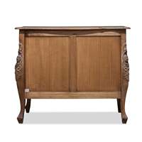 Francés Louis XVI antiguo tocador cajón de madera maciza caoba nogal europeo Almacenamiento de lujo para dormitorio conjunto hogar apartamento