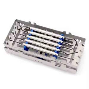 Más vendidos Basic Dental Periodontal Gracey Curettes Explorer Prob Kit de 7 fuente de alimentación manual Material de acero - Product Image 1