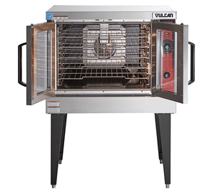 FREE DELIVERY Diner's-Perfomance VC4GD-1 1D150K Natural-Gas Single Convection Ovens with Solid <b>Controls</b> - 50,000 BTU - Product Image 2