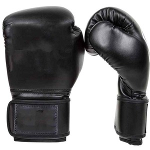 Guantes de boxeo de gimnasio con logotipo personalizado de alta calidad Guantes de entrenamiento de perforación de cuero profesional para deportes de Fitness - Product Image 4