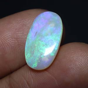 4 Carat Natural Australian Opal Cabochon Fire Opal Solid Coober Pedy Opal Loose Gemstone Jewelry Making Stone - Product Image 1