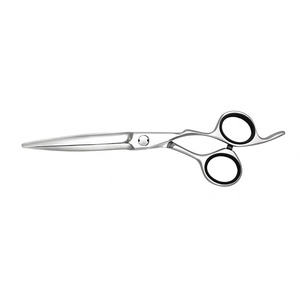 Tijera de peluquero ligera de acero inoxidable, punta recta afilada con cómodo Mango antideslizante, tijeras para el cabello resistentes al óxido - Product Image 1